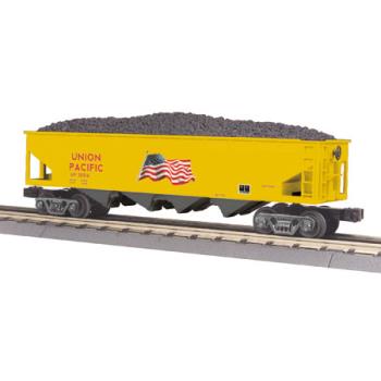 Mikes Train Hou MTH3079425 O-27 Hopper w/Operating Coal Load, UP