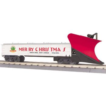 Mikes Train Hou MTH3079446 O-27 Heavy Duty Snowplow, Christmas