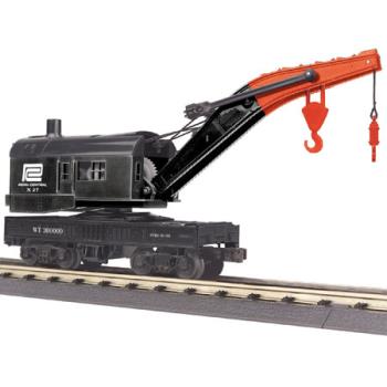 Mikes Train Hou MTH3079487 O-27 Crane Car, PC