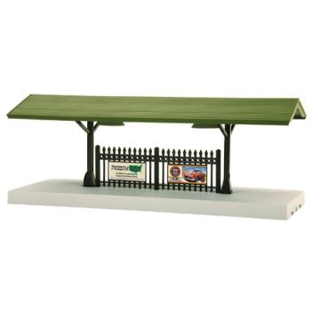 Mikes Train Hou MTH3090315 O Passenger Platform, Gray w/Green Roof