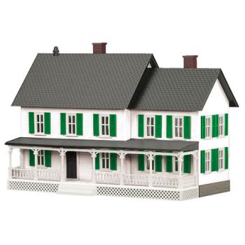 Mikes Train Hou MTH3090331 O #4 Country House, White/Green