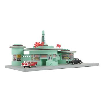 Mikes Train Hou MTH309188 O Operating Drive-In Diner, Mels