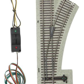 Mikes Train Hou MTH351018 S S-Trax #3 Remote RH Switch