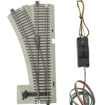 Mikes Train Hou MTH351019 S S-Trax #3 Remote LH Switch