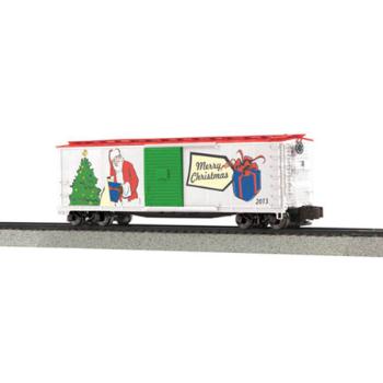 Mikes Train Hou MTH3574001 S Rebuilt Steel Box, Christmas/2013