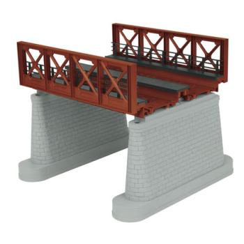 Mikes Train Hou MTH401110 O 2-Track Girder Bridge, Rust