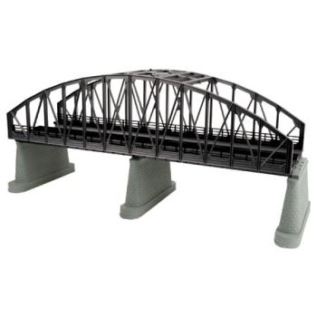 Mikes Train Hou MTH401111 O 2-Track Steel Arch Bridge, Black