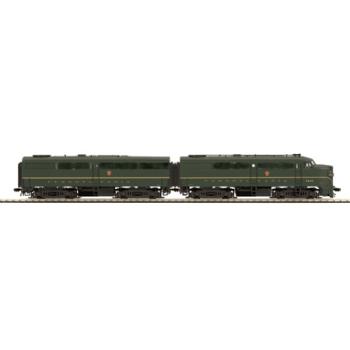 Mikes Train Hou MTH8020920 HO FA1 A/B w/NMRA Socket, PRR #9600A/B