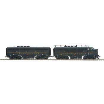 Mikes Train Hou MTH80800121 HO F3 A/B Weathered w/PS3, PRR