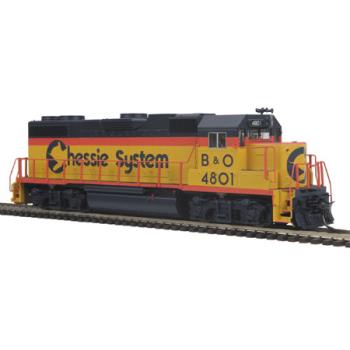 Mikes Train Hou MTH8520420 HO GP38-2 w/NMRA, Chessie # 4801