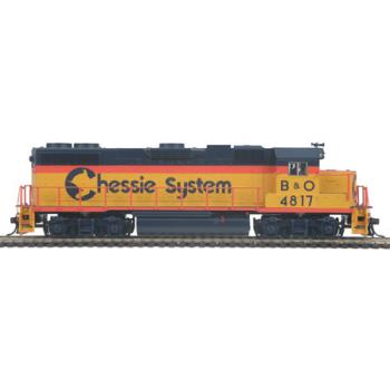 Mikes Train Hou MTH8520440 HO GP38-2 w/NMRA, Chessie # 4817