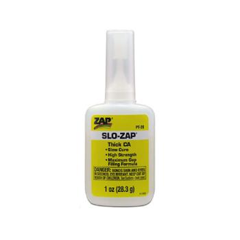 Pacer Glue PAAPT20 Slo ZAP CA Glue, 1 oz, Thick