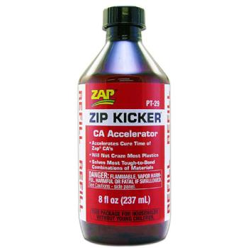 Pacer Glue PAAPT29 ZIP KICKER 8oz REFILL CA ACCELERATOR