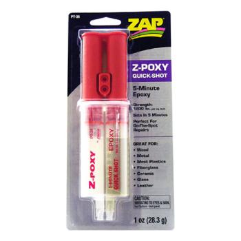 Pacer Glue PAAPT36 1oz Z-POXY 5 MINUTE GLUE