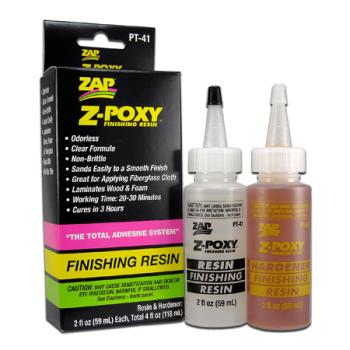 Pacer Glue PAAPT41 Zap Finishing Resin, 4oz