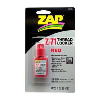Pacer Glue PAAPT71 THREADLOCK RED .20oz FOR METAL THREAD