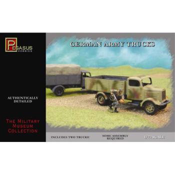 PEGASUS HOBBIES PGH7610 GERMAN ARMY TRUCKS 1/72 1/72 SCALE KIT