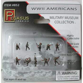 PEGASUS HOBBIES PGH852 1/144 WWII American Infantry (10)