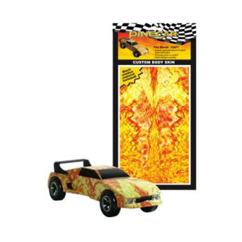 PINECAR PIN3977 FIRE STARTER CUSTOM BODY PINE CAR