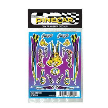 PINECAR PIN4006 SCORPIO DRY TRANSFER PINE CAR