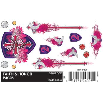 PINECAR PIN4025 FAITH& HONOR DRY TRANSFER