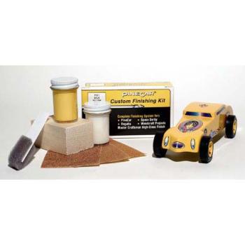 PINECAR PIN411 Custom Finishing Kit, Baja Yellow