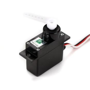 E-flite EFL1060 Mini Servo (3W) with Arms, Short Lead