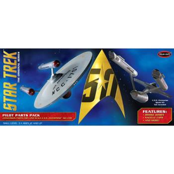POLAR LIGHTS PLLMKA018 Star Trek TOS U.S.S. Enterprise Pilot Parts Pack  (Upgrades to kits POL880 & POL938) 1/350