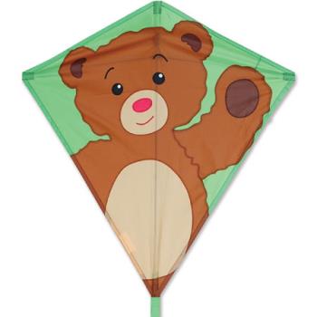 Premier Kites PMR15319 30 IN. DIAMOND KITE - TEDDY BEAR