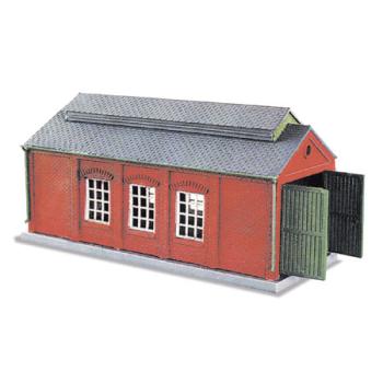 Peco PPCNB5 N KIT Engine Shed, Brick