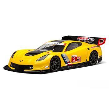 Protoform Race PRM154640 1/8 Chevrolet Corvette C7.R Clear Body:GT,Long WB