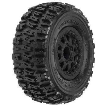 Pro-line Racing PRO119013 Trencher X SC 2.2/3.0 M2 Renegade Black Wheel: SLASH (2)