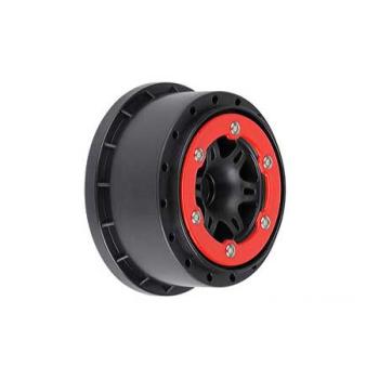 Pro-line Racing PRO271404 SPLIT 6 BEADLOCK RE RIM RED/BLACK RIM