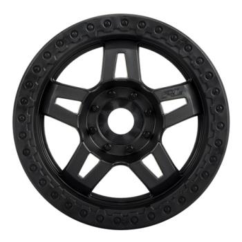 Pro-line Racing PRO272203 TECH 5 3.8 MT WHEEL BLACK 2.75"" 17mm