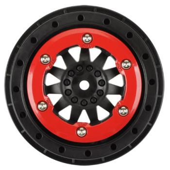 Pro-line Racing PRO274503 ProTrac Suspension F11 2.2/3.0 Red/Blk BdLoc Whl