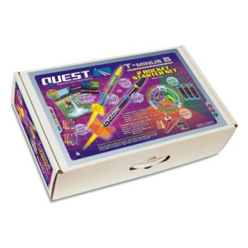 Quest Aerospace QUS5736 T-Minus 5,Two Rocket RTF Starter Set HAZS