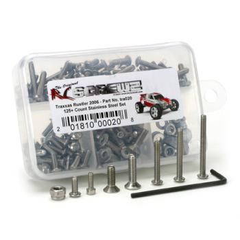 RC SCREWZ RCZTRA020 Traxxas Rustler, New Version, Screw Set