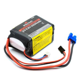 Spektrum SPMB4000LFRX 4000mAh 2S 6.6V Li-Fe Receiver Battery