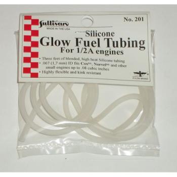 Sullivan Produc SUL201 1/2A Silicone Glow Fuel Line: 3'