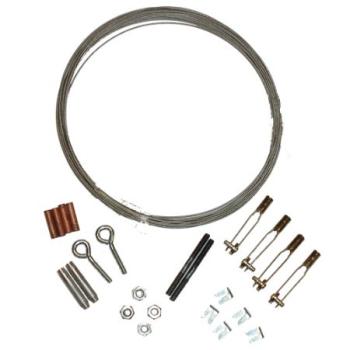 Sullivan Produc SUL520 2-56 PULL-PULL CABLE KIT W/2-56 FITTING