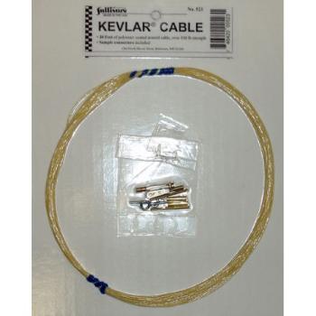 Sullivan Produc SUL523 KEVLAR CABLE 30 ft WITH FITTINGS