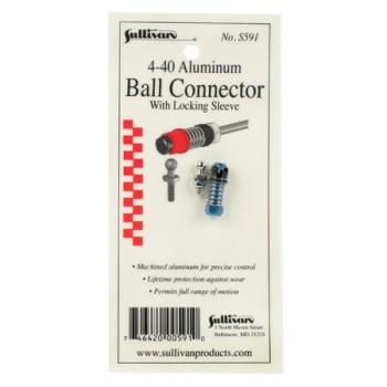 Sullivan Produc SUL591 4-40 BALL LINK WITH LOC SLEVE