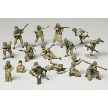 TAMIYA TAM32513 WWII US ARMY INFANTRY GI SET 1/48 SCALE KIT