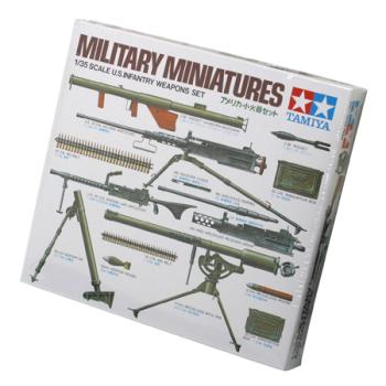 TAMIYA TAM35121 US Infantry Weapons Set 1/35 SCALE