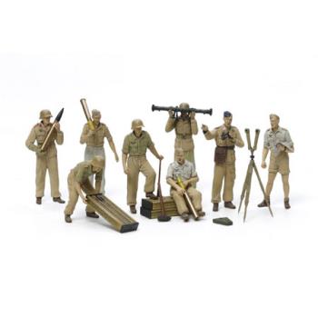 TAMIYA TAM35343 1/35 German Africa Corps Luftwaffe Artillery Crew