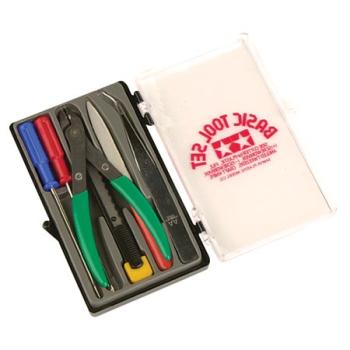 TAM74016 BASIC CRAFT TOOL SET TAMIYA TOOLS