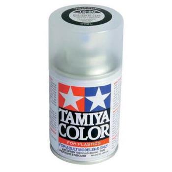 TAMIYA TAM85080 TS-80 FLAT CLEAR LACQURE SPRAY