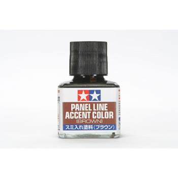 TAMIYA TAM87132 PANEL LINE ACCENT COLOR 40ML, BROWN