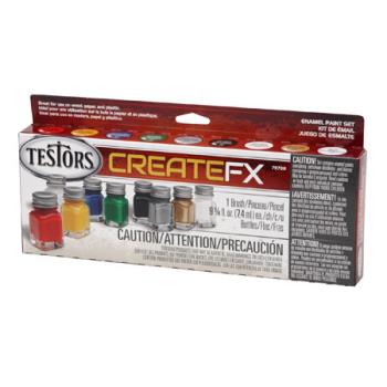 TESTORS TES79700 FX Enamel Paint Set 9 , Tri