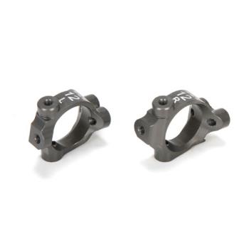 Team Losi Racin TLR334027 Caster Block Set, 12.5 degrees, Aluminum: 22-4